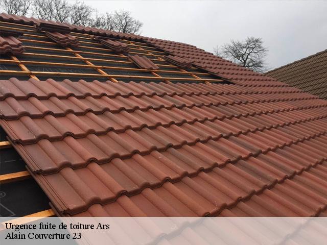 Urgence fuite de toiture ars-23480 Alain Couverture 23