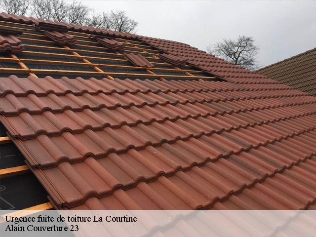 Urgence fuite de toiture  la-courtine-23100 Alain Couverture 23