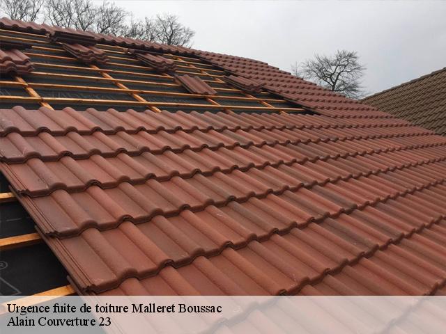 Urgence fuite de toiture  malleret-boussac-23600 Alain Couverture 23