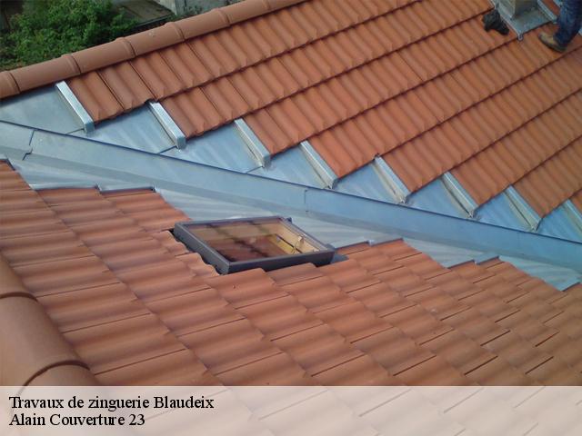 Travaux de zinguerie blaudeix-23140 Artisan Mouche