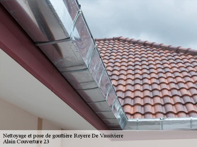 Nettoyage et pose de gouttière  royere-de-vassiviere-23460 Alain Couverture 23