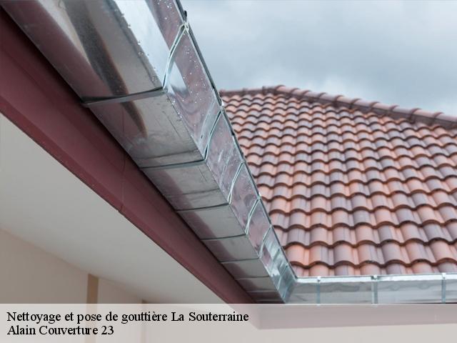 Nettoyage et pose de gouttière la-souterraine-23300 Alain Couverture 23